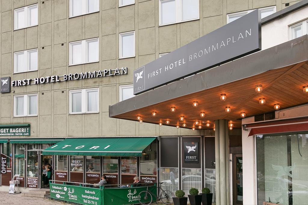 שטוקהולם First Hotel Brommaplan מראה חיצוני תמונה