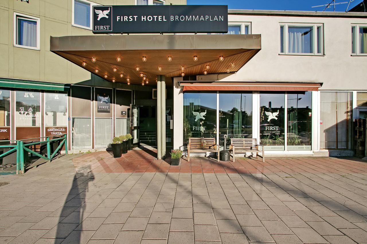 שטוקהולם First Hotel Brommaplan מראה חיצוני תמונה