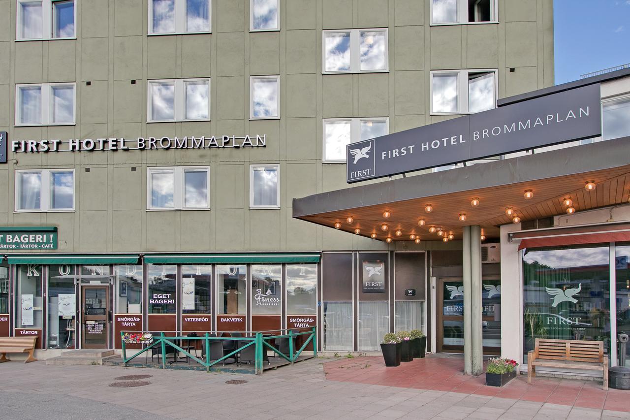 שטוקהולם First Hotel Brommaplan מראה חיצוני תמונה